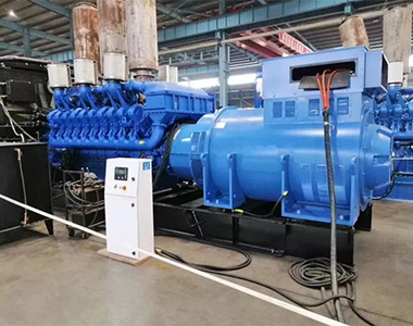 PA视讯游戏1800KW/10.5Kv高压发电机应用于某工厂项目